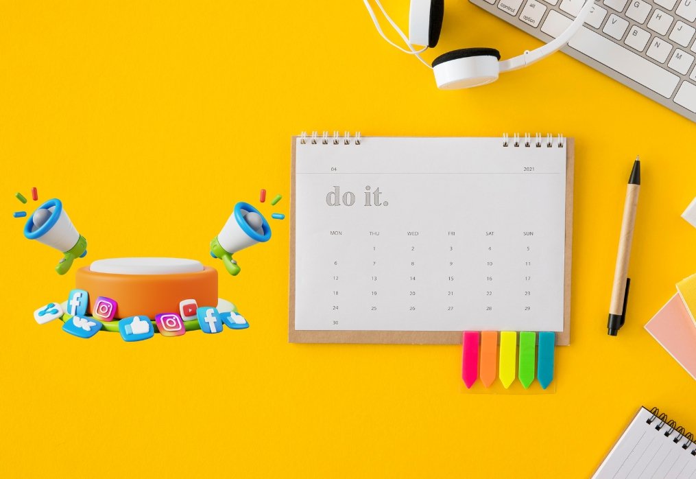 social media content calendar